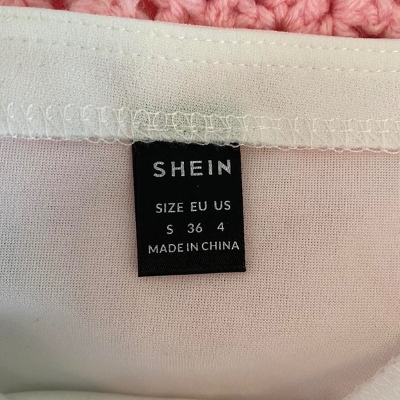 White SHEIN Blouse - Size Small - Picture 3 of 3